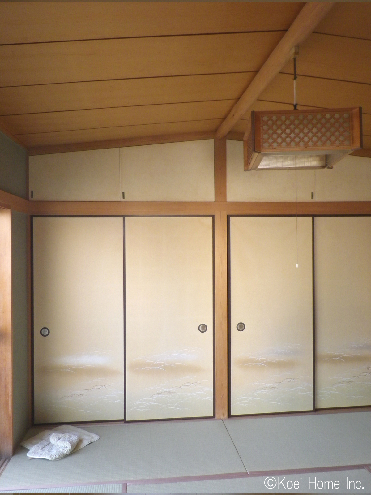 和室は畳の表替えのみしています。